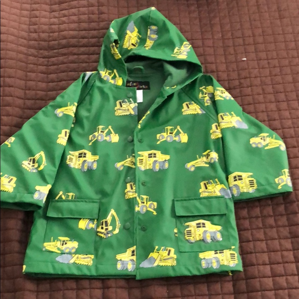 Construction Truck Rain Jacket